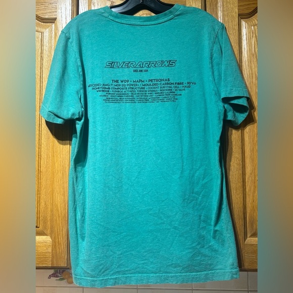 Puma Mercedes AMG Petronas Motorsport Formula 1 F1 Racing Team T-Shirt Large - Picture 6 of 7